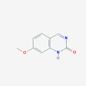 molecular formula C9H8N2O2 B1610736 7-Methoxyquinazolin-2(1H)-one CAS No. 91099-24-0