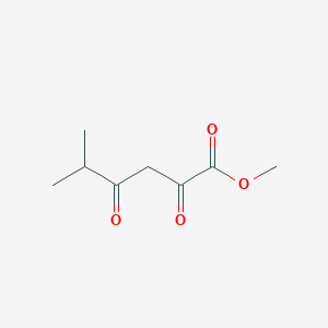 molecular formula C8H12O4 B1610743 Methyl 5-methyl-2,4-dioxohexanoate CAS No. 20577-64-4
