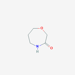 molecular formula C5H9NO2 B1610757 1,4-恶杂环戊酮 CAS No. 61108-69-8