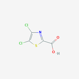 molecular formula C4HCl2NO2S B1610762 4,5-Dichlorothiazole-2-carboxylic acid CAS No. 62019-55-0