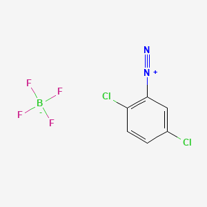 molecular formula C6H3BCl2F4N2 B1610767 2,5-Dichlorobenzenediazonium tetrafluoroborate CAS No. 398-69-6