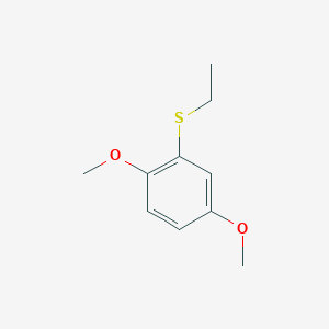 1,4-Dimethoxy-2-ethylthiobenzene