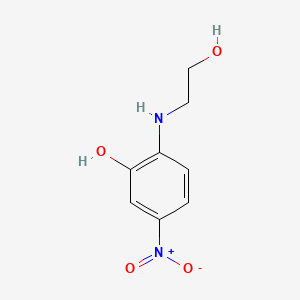 2-((2-Hydroxyethyl)amino)-5-nitrophenol