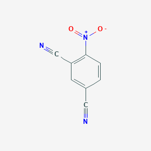 molecular formula C8H3N3O2 B1610772 4-Nitroisophthalonitrile CAS No. 52054-41-8