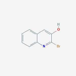 molecular formula C9H6BrNO B1610784 2-溴喹啉-3-醇 CAS No. 86814-56-4