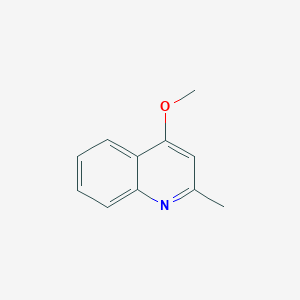 molecular formula C11H11NO B1610796 4-甲氧基-2-甲基喹啉 CAS No. 31835-53-7