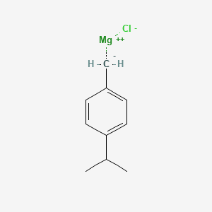 molecular formula C10H13ClMg B1610797 4-异丙基苄基氯化镁 CAS No. 405506-94-7