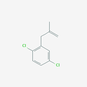 molecular formula C10H10Cl2 B1610801 3-(2,5-Dichlorophenyl)-2-methyl-1-propene CAS No. 93794-96-8