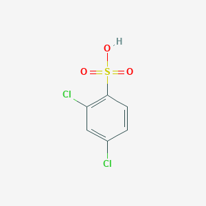 molecular formula C6H4Cl2O3S B1610807 2,4-二氯苯磺酸 CAS No. 609-62-1