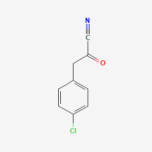 molecular formula C9H6ClNO B1610810 2-(4-氯苯基)乙酰腈 CAS No. 924633-52-3