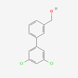 molecular formula C13H10Cl2O B1610820 (3',5'-Dichlorobiphenyl-3-yl)methanol CAS No. 208941-51-9