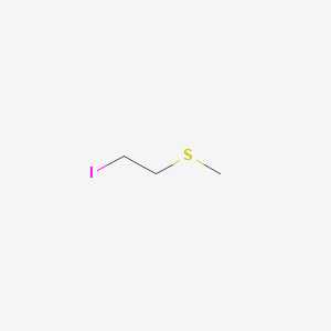 molecular formula C3H7IS B1610825 1-Iodo-2-(methylthio)ethane CAS No. 108122-14-1
