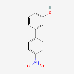 molecular formula C12H9NO3 B1610828 4'-Nitro-3-biphenylol CAS No. 28023-89-4