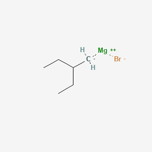 molecular formula C6H13BrMg B1610832 2-Ethylbutylmagnesium bromide CAS No. 68506-84-3