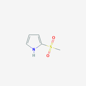 molecular formula C5H7NO2S B1610852 2-Methanesulfonyl-1H-pyrrole CAS No. 82511-61-3