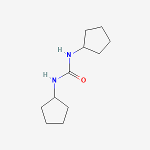 molecular formula C11H20N2O B1610863 1,3-Dicyclopentylurea CAS No. 58713-33-0