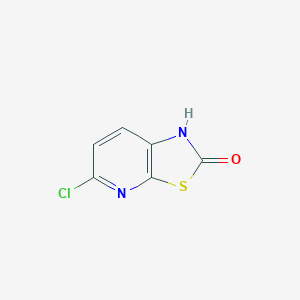 molecular formula C6H3ClN2OS B1610869 5-Chlorothiazolo[5,4-b]pyridin-2(1H)-one CAS No. 121879-69-4
