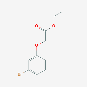 molecular formula C10H11BrO3 B161087 2-(3-溴苯氧基)乙酸乙酯 CAS No. 138139-14-7