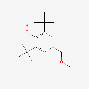 molecular formula C17H28O2 B1610878 2,6-DI-Tert-butyl-4-ethoxymethyl-phenol CAS No. 3080-84-0