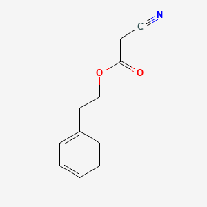 molecular formula C11H11NO2 B1610882 2-Phenylethyl cyanoacetate CAS No. 99842-68-9