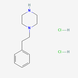 molecular formula C12H20Cl2N2 B1610893 1-Phenethyl-piperazine dihydrochloride CAS No. 5321-62-0