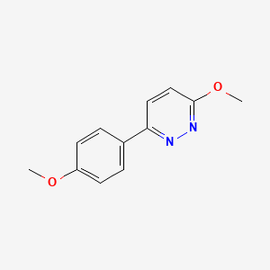 molecular formula C12H12N2O2 B1610924 3-Methoxy-6-(4-methoxyphenyl)pyridazine CAS No. 242802-84-2