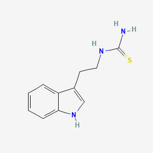 molecular formula C11H13N3S B1610927 [2-(1H-吲哚-3-基)-乙基]-硫脲 CAS No. 312751-53-4