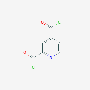 molecular formula C7H3Cl2NO2 B1610934 2,4-Pyridinedicarbonyl dichloride CAS No. 57062-14-3