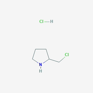 molecular formula C5H11Cl2N B1610945 2-Chloromethyl-pyrrolidine hydrochloride CAS No. 5044-50-8