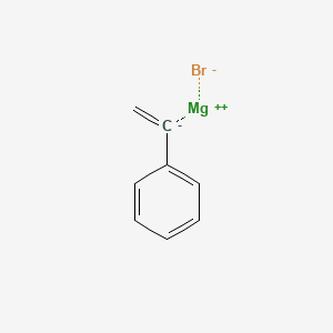 molecular formula C8H7BrMg B1610966 A-Styrenylmagnesium bromide CAS No. 67300-99-6