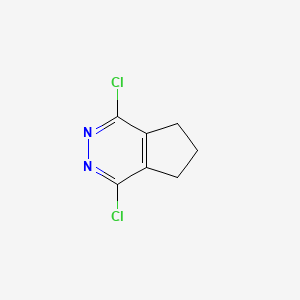 B1610985 1,4-Dichloro-6,7-dihydro-5H-cyclopenta[d]pyridazine CAS No. 91846-80-9