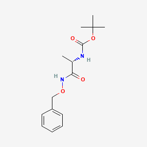 molecular formula C15H22N2O4 B1611006 N-Boc-L-Ala-NHOBn CAS No. 79722-09-1
