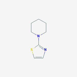 molecular formula C8H12N2S B1611017 1-(1,3-噻唑-2-基)哌啶 CAS No. 4175-70-6