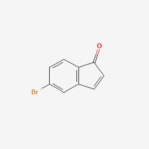 molecular formula C9H5BrO B1611030 5-溴-1H-茚-1-酮 CAS No. 338989-48-3