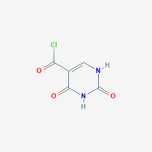 molecular formula C5H3ClN2O3 B1611063 2,4-Dioxo-1,2,3,4-tetrahydropyrimidine-5-carbonyl chloride CAS No. 3346-68-7