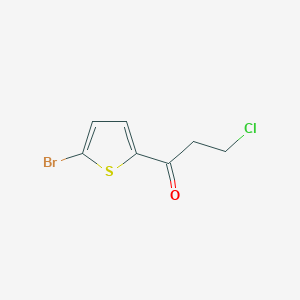 1-(5-Bromothiophen-2-yl)-3-chloropropan-1-one