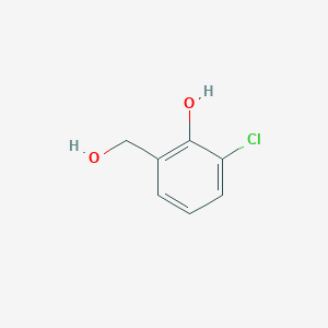 molecular formula C7H7ClO2 B1611072 2-Chloro-6-(hydroxymethyl)phenol CAS No. 22471-02-9