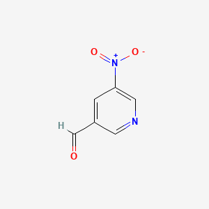 molecular formula C6H4N2O3 B1611087 5-Nitronicotinaldehyde CAS No. 87883-20-3