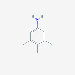 molecular formula C9H13N B161109 3,4,5-三甲基苯胺 CAS No. 1639-31-2