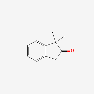 molecular formula C11H12O B1611099 1,1-二甲基-1H-茚-2(3H)-酮 CAS No. 38634-65-0