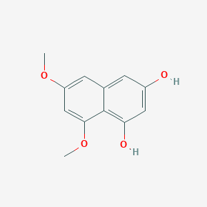 B1611103 6,8-Dimethoxynaphthalene-1,3-diol CAS No. 64954-45-6