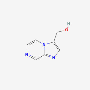 B1611107 Imidazo[1,2-a]pyrazin-3-ylmethanol CAS No. 106012-57-1