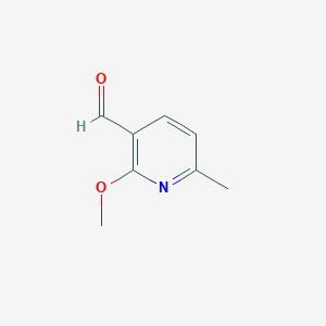 molecular formula C8H9NO2 B1611110 2-甲氧基-6-甲基吡啶-3-甲醛 CAS No. 72918-04-8