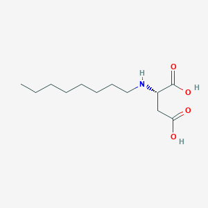 molecular formula C12H23NO4 B1611121 N-Octyl aspartic acid CAS No. 84714-37-4