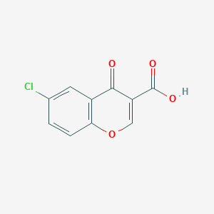 molecular formula C10H5ClO4 B1611123 6-氯-4-氧代-4H-香豆素-3-羧酸 CAS No. 51085-92-8