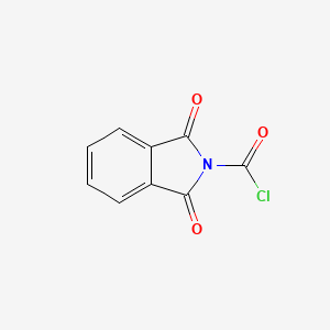 molecular formula C9H4ClNO3 B1611133 1,3-Dioxoisoindoline-2-carbonyl chloride CAS No. 5511-75-1