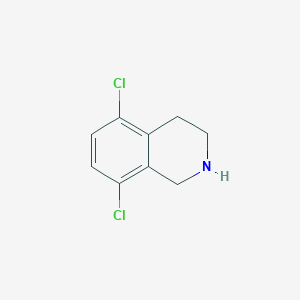 molecular formula C9H9Cl2N B1611148 5,8-Dichloro-1,2,3,4-tetrahydroisoquinoline CAS No. 89315-57-1