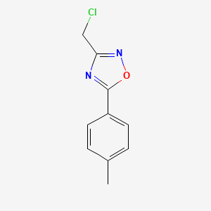 3-(Chloromethyl)-5-(4-methylphenyl)-1,2,4-oxadiazole