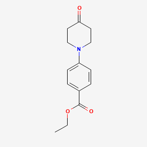 Ethyl 4-(4-oxopiperidin-1-yl)benzoate