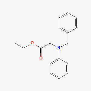 Ethyl 2-[benzyl(phenyl)amino]acetate